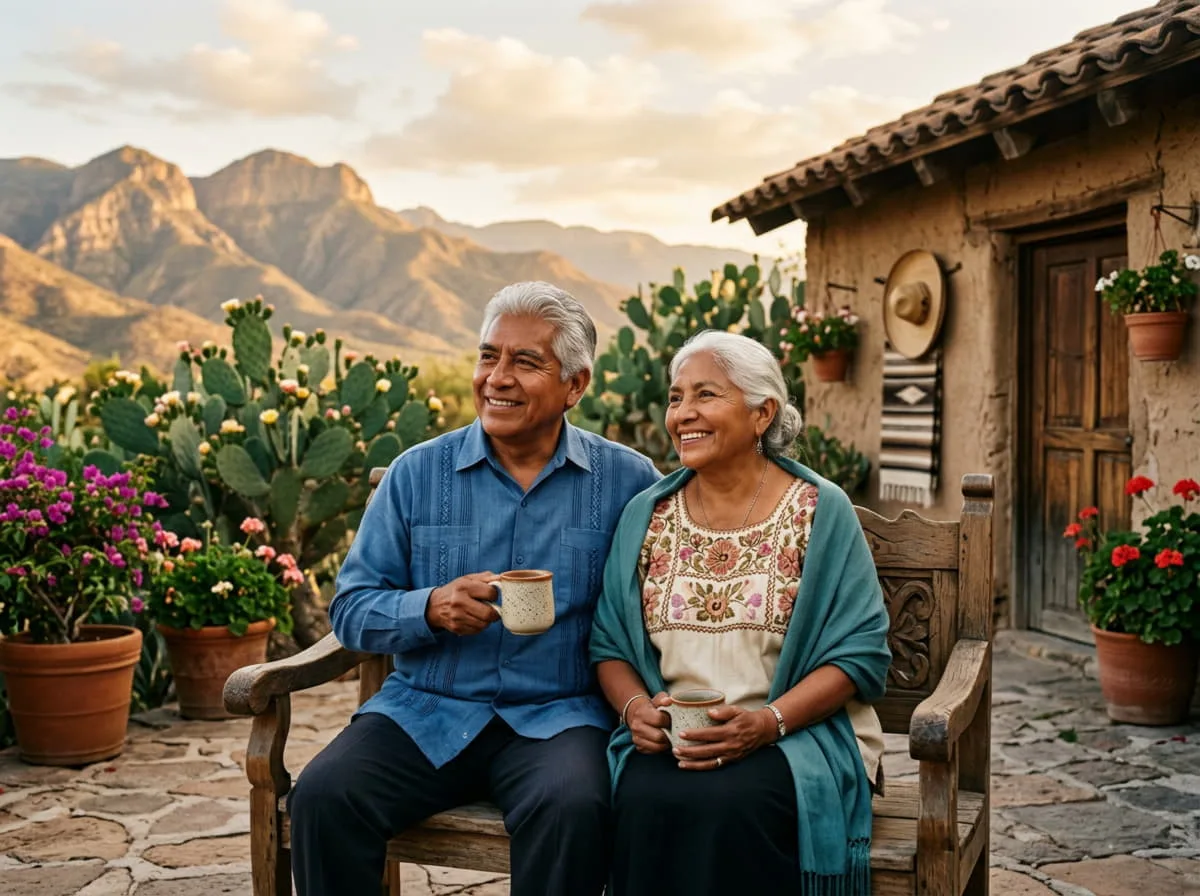 Pareja adulta en su vida cotidiana, contexto de bienestar masculino en Guatemala