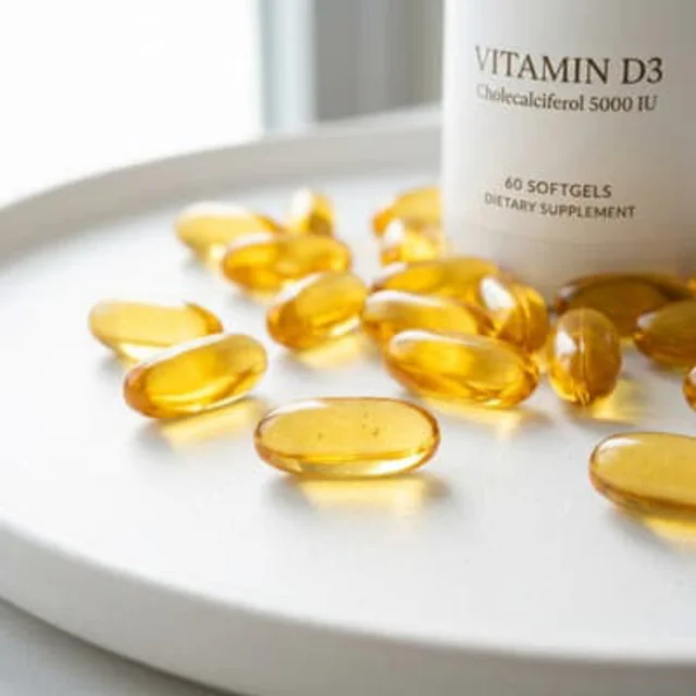 Vitamina D — ingrediente habitual en suplementos para el bienestar masculino