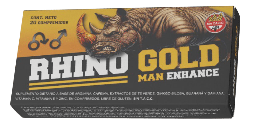 Rhino Gold Argentina — tabletas vitalidad masculina